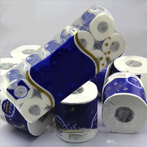 10 rolls/lot individually toilet paper tissue bulk bath tissue bathroom ultra strong soft tower paper 4 ply compressed flushable 140g
10 rolls/lot individually toilet paper tissue bulk bath tissue bathroom ultra strong soft tower paper 4 ply compressed flushable 140g