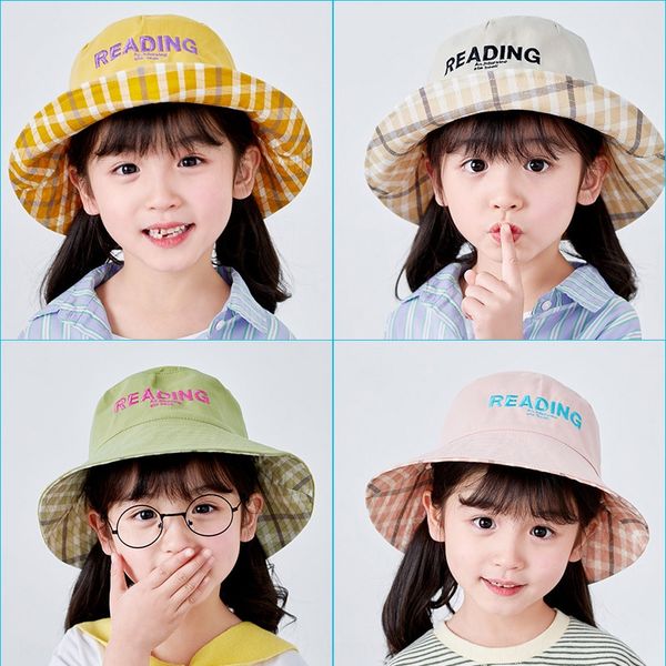 tkeuv double-sided flat bucket men women children's visor embroidery sun embroidered sun large brim bucket hat lettering casual hat in, Yellow
tkeuv double-sided flat bucket men women children's visor embroidery sun embroidered sun large brim bucket hat lettering casual hat in, Yellow
