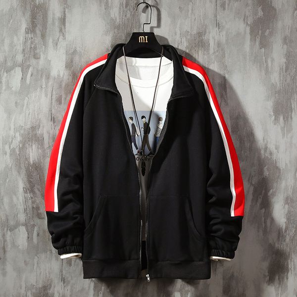 men's hoodies & sweatshirts sweatshirt men 2021 side striped zipper coat hip hop japanese streetwear harajuku black hoodie
men's hoodies & sweatshirts sweatshirt men 2021 side striped zipper coat hip hop japanese streetwear harajuku black hoodie