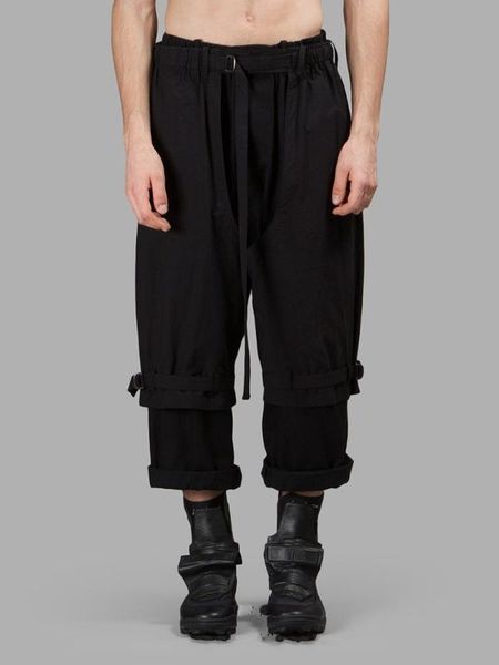 men's pants 2021 clothing gd hair stylist fashion catwalk wide leg loose casual personality plus size costumes, Black
men's pants 2021 clothing gd hair stylist fashion catwalk wide leg loose casual personality plus size costumes, Black