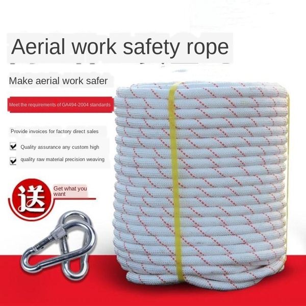 nylon safety outdoor fire escape mountaineering rope aerial work safety high strength full braided full rope
nylon safety outdoor fire escape mountaineering rope aerial work safety high strength full braided full rope