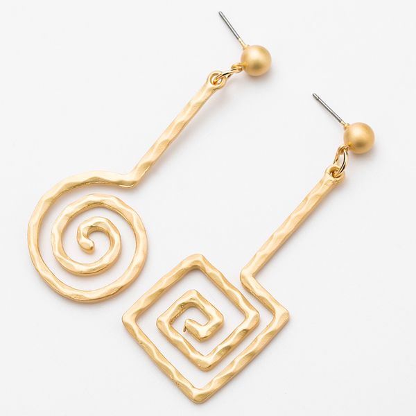 exaggerated alloy threaded asymmetric earrings women's fashion personalized all-match earrings bohemian style, Golden
exaggerated alloy threaded asymmetric earrings women's fashion personalized all-match earrings bohemian style, Golden