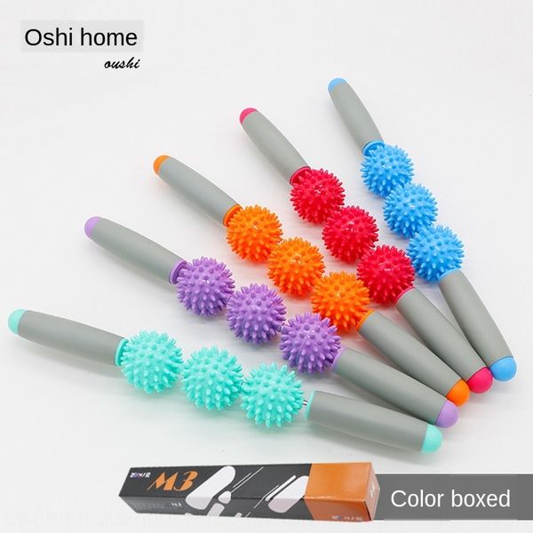 prickly ball prickly ball relaxation muscle massage sports hedgehog massage stick relaxation fascia stick