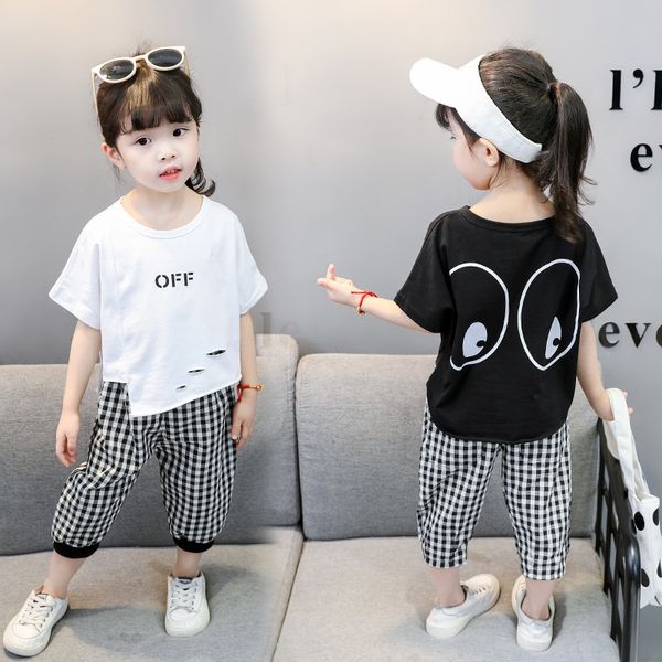 girls summer plaid set 2020 suit pants suit new small and medium-sized girls casual short sleeved pants two-piece set
girls summer plaid set 2020 suit pants suit new small and medium-sized girls casual short sleeved pants two-piece set
