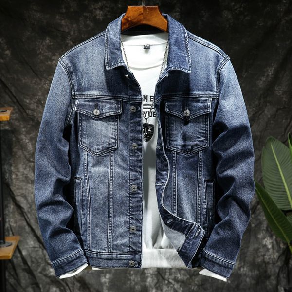 men's jackets fall/winter stretch denim jacket casual long-sleeved trendy fashion japanese, Black;brown
men's jackets fall/winter stretch denim jacket casual long-sleeved trendy fashion japanese, Black;brown
