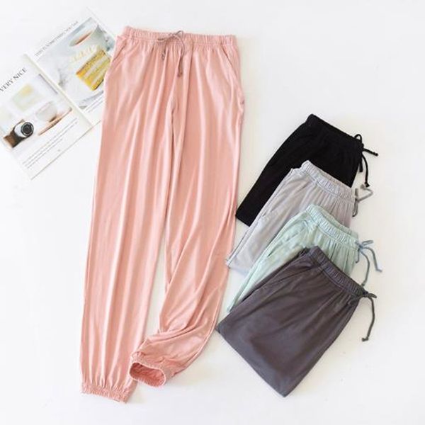 pajamas women's trousers autumn winter modal loose home pants beam feet pajama pants lounge wear sleepwear pant bottoms womens, Black;red
pajamas women's trousers autumn winter modal loose home pants beam feet pajama pants lounge wear sleepwear pant bottoms womens, Black;red