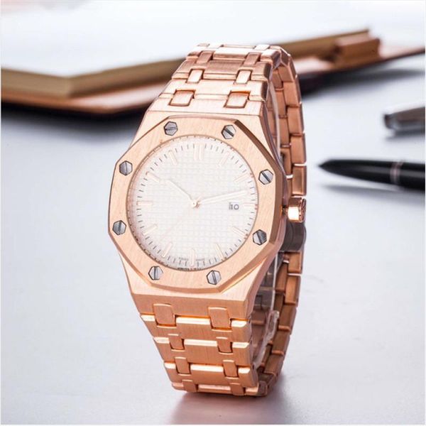 mens luxe watches fashion stainless steel quartz men casual watch with calendar waterproof sport wristwatches 28, Slivery;brown
mens luxe watches fashion stainless steel quartz men casual watch with calendar waterproof sport wristwatches 28, Slivery;brown