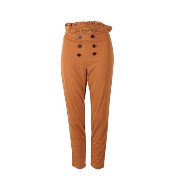 fashion high waist women pants solid button slim fit pantalon femme casual thin pencil trousers stretchy ladies pants streewear, Black;white
fashion high waist women pants solid button slim fit pantalon femme casual thin pencil trousers stretchy ladies pants streewear, Black;white