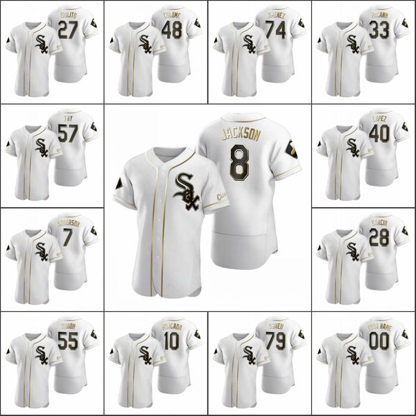 chicago white sox #8 bo jackson 74 eloy jimenez 7 tim anderson women youth white authentic golden edition custom jersey, Black
chicago white sox #8 bo jackson 74 eloy jimenez 7 tim anderson women youth white authentic golden edition custom jersey, Black
