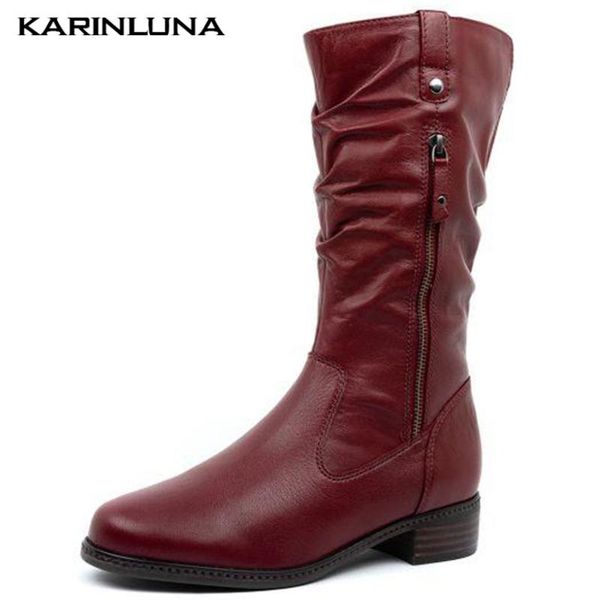 karin 2020 новое прибытие женские туфли classics mid-теленок металла украшения boots вскользь коренастый пятки боковые молнии обувь, Black
karin 2020 новое прибытие женские туфли classics mid-теленок металла украшения boots вскользь коренастый пятки боковые молнии обувь, Black