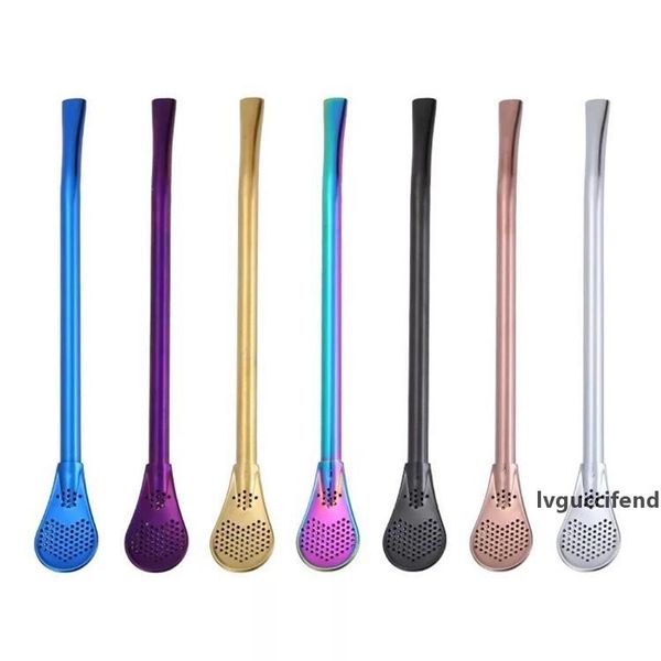 colored straw mate 15.5cm filter straw spoon straw stainless steel 304 tea drinking bombilla barware
colored straw mate 15.5cm filter straw spoon straw stainless steel 304 tea drinking bombilla barware