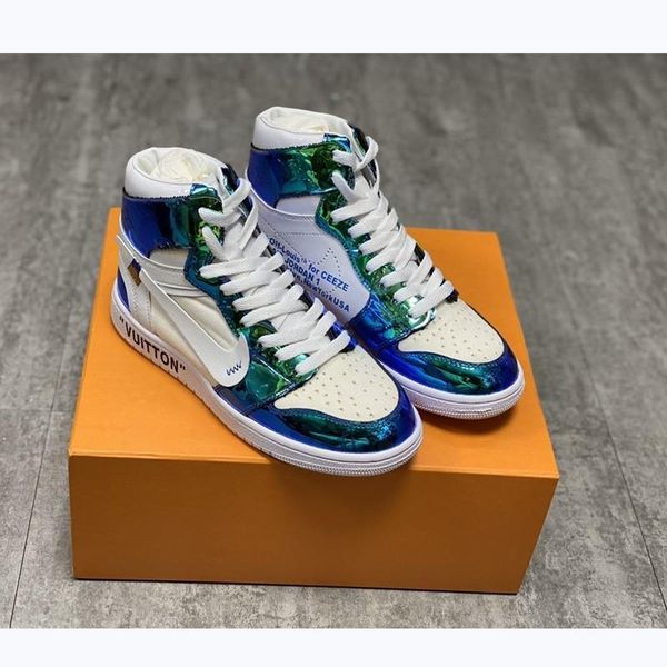 2020wy designer new luxury men's casual sports shoes, men's designer casual shoes of with original box, Black