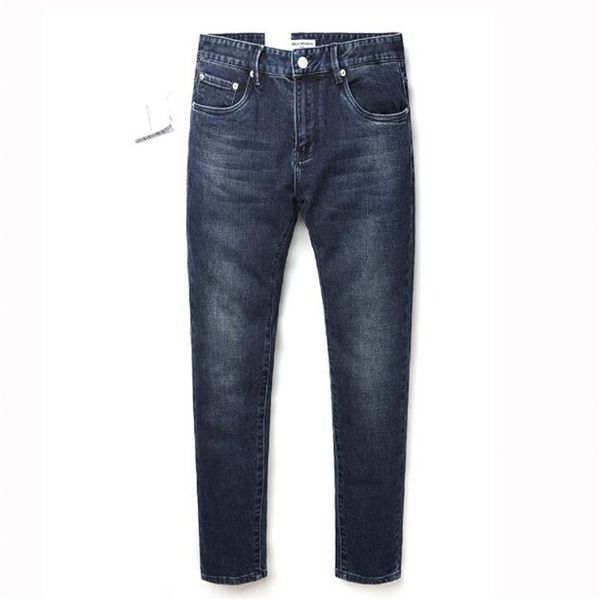 men's jeans moruancle mens classic business pants slim fit denim trousers for male classical washed spring autumn 28-38, Blue
men's jeans moruancle mens classic business pants slim fit denim trousers for male classical washed spring autumn 28-38, Blue