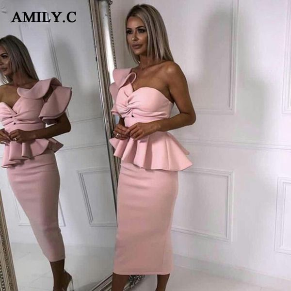 amily.c 2020 autumn new women's dress bodycon strapless ruffled chic celebrity party 2 piece two-piece dress wholesale vest, Black;gray
amily.c 2020 autumn new women's dress bodycon strapless ruffled chic celebrity party 2 piece two-piece dress wholesale vest, Black;gray