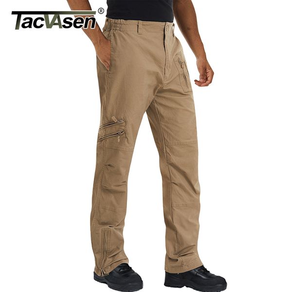 tacvasen autumn cargo pants men cotton multi-pockets tactical pants straight loose workout cargo trousers mens clothing, Black
tacvasen autumn cargo pants men cotton multi-pockets tactical pants straight loose workout cargo trousers mens clothing, Black