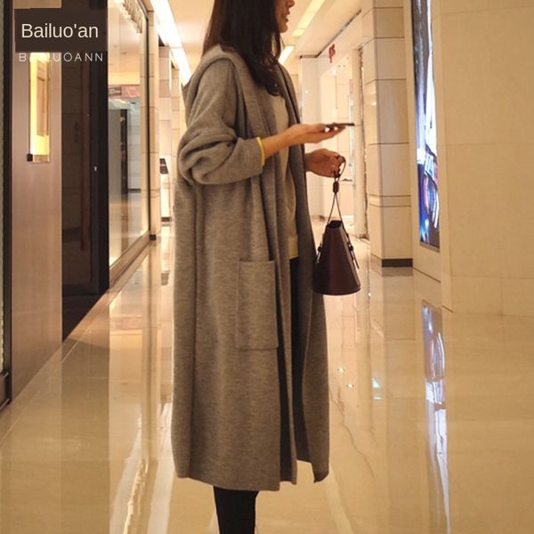 2020 autumn new coat mid-length sweater women's cardigan loose large size sweater season coat women's top, White;black
2020 autumn new coat mid-length sweater women's cardigan loose large size sweater season coat women's top, White;black