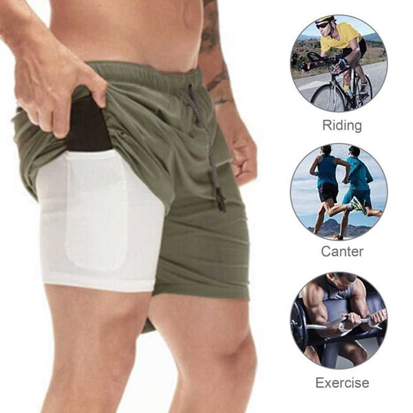 running shorts men 2 in 1 sports jogging fitness workout shorts training quick dry mens gym men sport gym short pants, Black;blue
running shorts men 2 in 1 sports jogging fitness workout shorts training quick dry mens gym men sport gym short pants, Black;blue