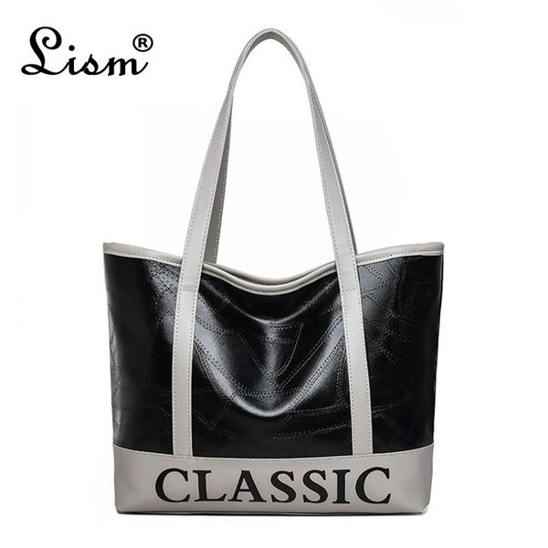 luxury women's bag 2020 new large capacity tote bag designer stitching letter decoration handbag soft pu leather shoulder bag t200714
luxury women's bag 2020 new large capacity tote bag designer stitching letter decoration handbag soft pu leather shoulder bag t200714