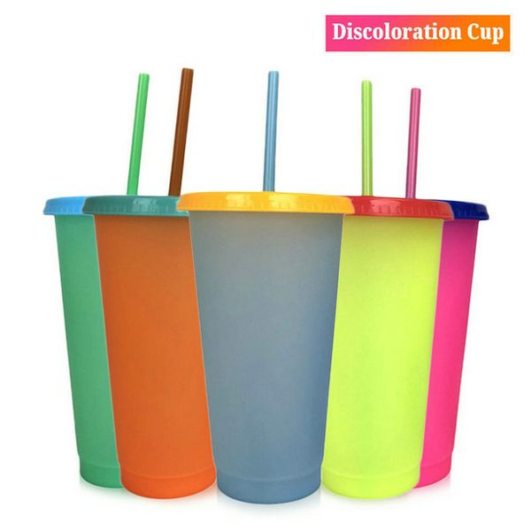 colorful 700ml temperature changing cup plastic insulated drinking tumbler with lids and straws magic coffee mug water bottle dhl
colorful 700ml temperature changing cup plastic insulated drinking tumbler with lids and straws magic coffee mug water bottle dhl