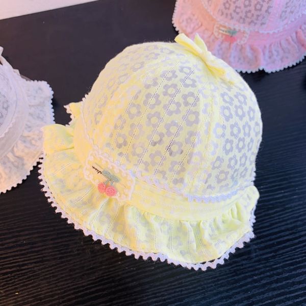 summer thin sun princess fisherman hat cap baby cap girl fisherman hat cotton breathable spring and summer baby girl, Yellow
summer thin sun princess fisherman hat cap baby cap girl fisherman hat cotton breathable spring and summer baby girl, Yellow