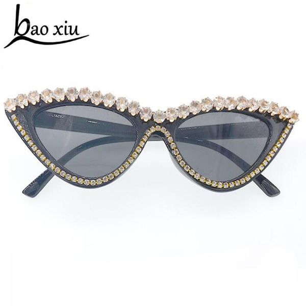 blingbling diamond crystal cat eye sunglasses women luxury retro vintage baroque rhinestone over-sized frame men's sunglasses, White;black
blingbling diamond crystal cat eye sunglasses women luxury retro vintage baroque rhinestone over-sized frame men's sunglasses, White;black