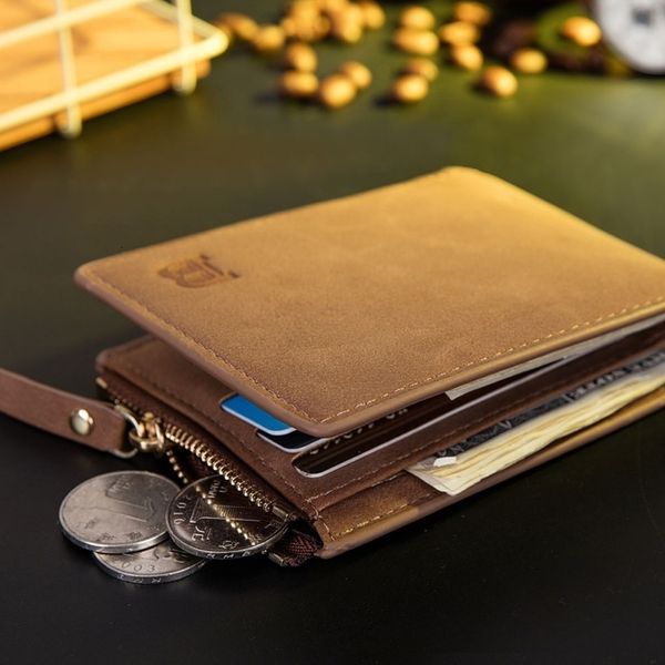 2020 fashion casual pu leather mens wallet zippper coin purse cover small brand male credit multifunctional wallets, Red;black
2020 fashion casual pu leather mens wallet zippper coin purse cover small brand male credit multifunctional wallets, Red;black