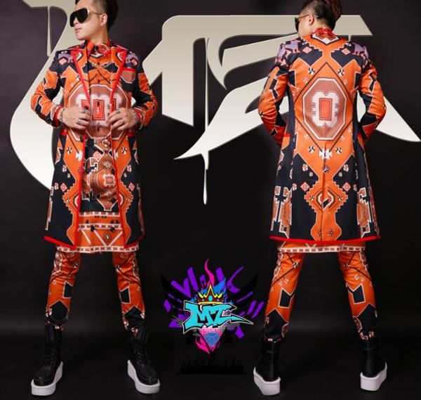 s-4xl! европейский и американские модели мужского певец dj тенденция личность костюм подиум мужских граффити костюмы представления длинного, White;black
s-4xl! европейский и американские модели мужского певец dj тенденция личность костюм подиум мужских граффити костюмы представления длинного, White;black