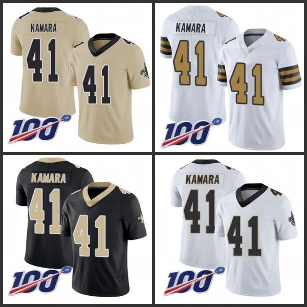 new orleans saints men #41 alvin kamara white men's women youth stitched 100th season vapor limited jersey, Black;red
new orleans saints men #41 alvin kamara white men's women youth stitched 100th season vapor limited jersey, Black;red