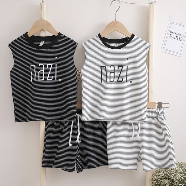 2020 new children's sports vest pants pants set suit korean style combed cotton shorts suit men's and women's children's
2020 new children's sports vest pants pants set suit korean style combed cotton shorts suit men's and women's children's