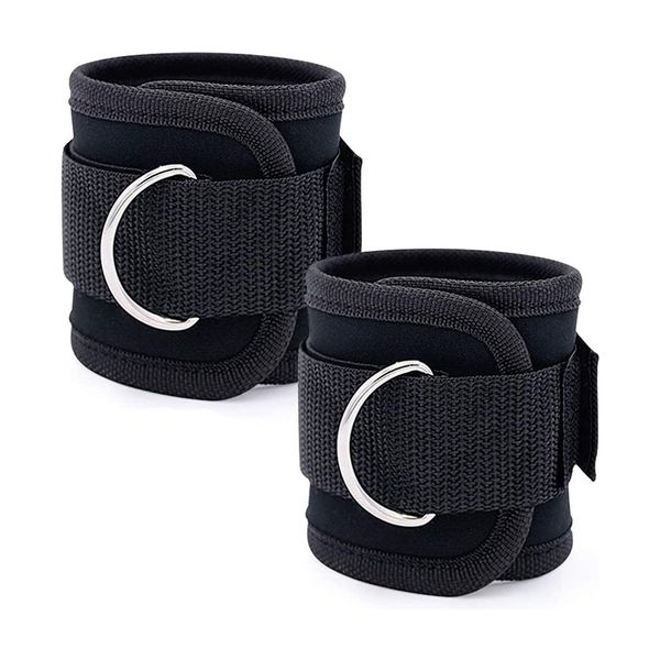 2 pcs fitness ankle straps,ankle workout straps for exercise with fitness equipment,adjustable d-ring resistance straps, Blue;black
2 pcs fitness ankle straps,ankle workout straps for exercise with fitness equipment,adjustable d-ring resistance straps, Blue;black