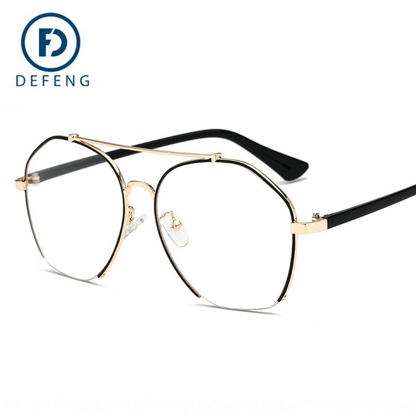 5578 metal semi rimless round mirror frame plain mirror up to glasses 2019 myopia myopia glasses, Silver
5578 metal semi rimless round mirror frame plain mirror up to glasses 2019 myopia myopia glasses, Silver