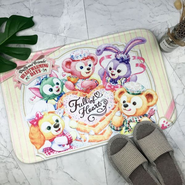 children's cartoon duffy bear shidaila rabbit floor mat household water absorbing anti-skid french velvet printed doll doll door mat
children's cartoon duffy bear shidaila rabbit floor mat household water absorbing anti-skid french velvet printed doll doll door mat