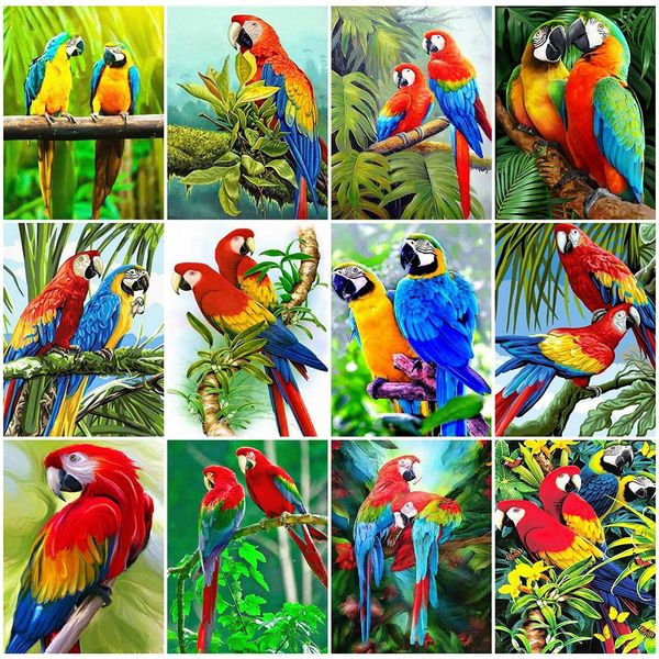 huacan full drill square diamond painting bird animal mosaic handmade gift embroidery parrot home decoration
huacan full drill square diamond painting bird animal mosaic handmade gift embroidery parrot home decoration