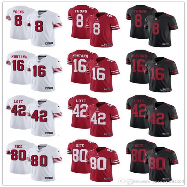 mens women youth san francisco 49ers 8 steve young 16 joe montana 42 ronnie lott 80 jerry rice red white custom football jerseys, Black
mens women youth san francisco 49ers 8 steve young 16 joe montana 42 ronnie lott 80 jerry rice red white custom football jerseys, Black