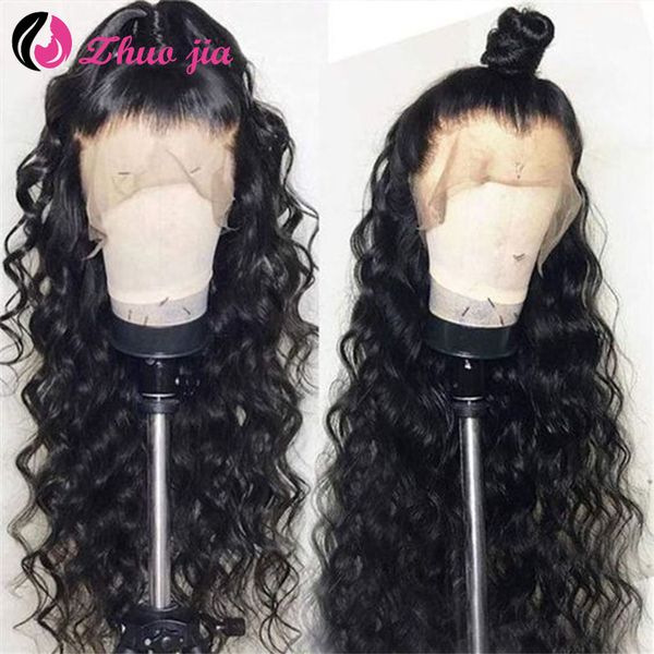 zhuo jia lace front human hair wigs pre plucked loose wave lace front wig brazilian hair 13x4 transparent lace wigs for women, Black
zhuo jia lace front human hair wigs pre plucked loose wave lace front wig brazilian hair 13x4 transparent lace wigs for women, Black