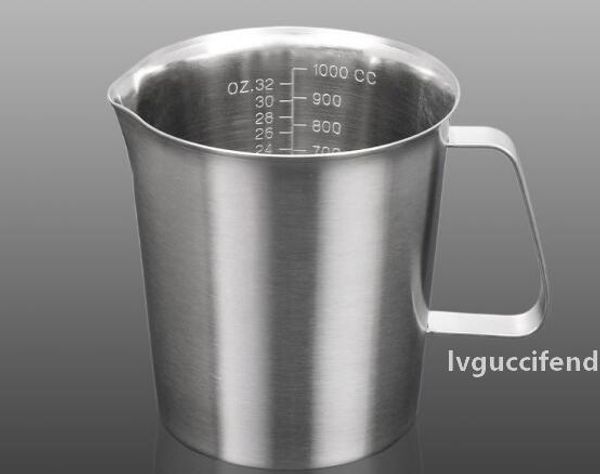 stainless steel measuring cup graduated/baking/liquid/milk coffee cup pitcher measure for cooking tool 500ml/1000ml 
stainless steel measuring cup graduated/baking/liquid/milk coffee cup pitcher measure for cooking tool 500ml/1000ml