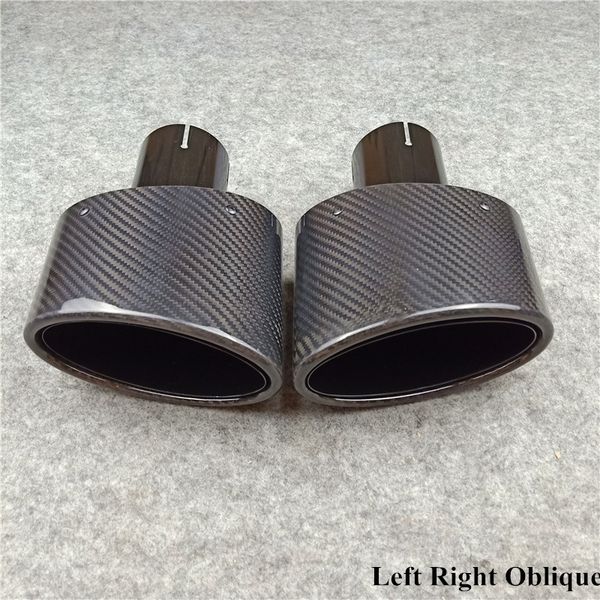 1 piece oval style glossy black exhaust pipe stainless steel tailpipe car styling carbon fiber muffler tip
1 piece oval style glossy black exhaust pipe stainless steel tailpipe car styling carbon fiber muffler tip