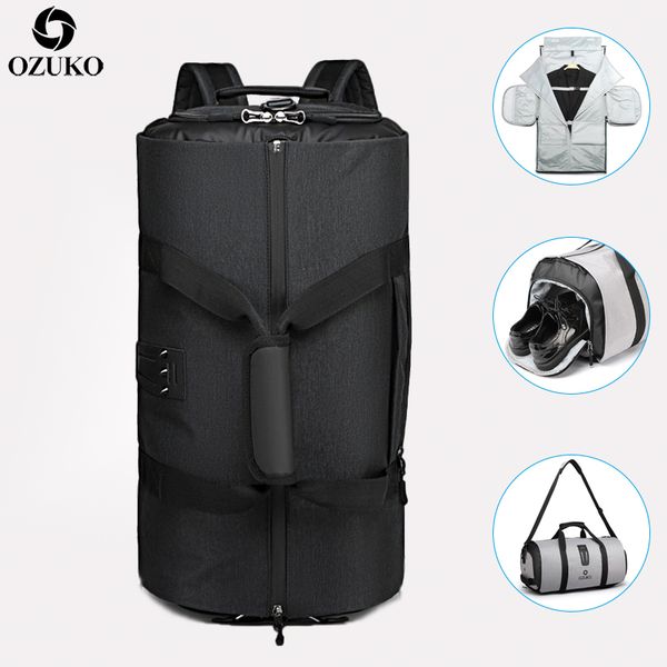 ozuko new high capacity men travel bag for suit storage trip duffle bag with shoe pocket multifunction business hand luggage bag cx200711
ozuko new high capacity men travel bag for suit storage trip duffle bag with shoe pocket multifunction business hand luggage bag cx200711