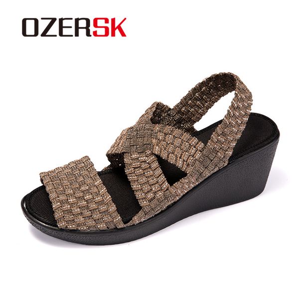 ozersk summer woman sandals wedges sandals ladies open toe round toe slip on black platform shoes woman casual shoes
ozersk summer woman sandals wedges sandals ladies open toe round toe slip on black platform shoes woman casual shoes