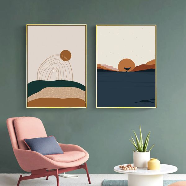 abstract painting sunrise canvas poster sea whale wall art prints vintage sun rainbow print boho poster wall pictures home decor
abstract painting sunrise canvas poster sea whale wall art prints vintage sun rainbow print boho poster wall pictures home decor