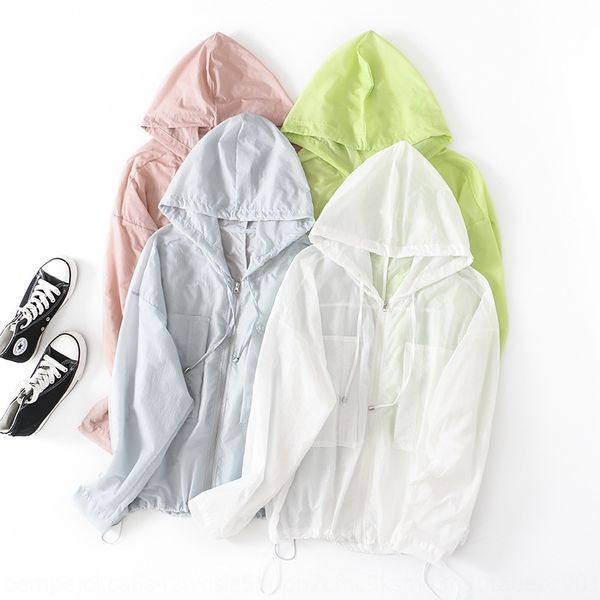 m5440-korean women's clothing 2020 summer new simple loose drawstring hooded sun protection coat coat for women, Black;brown
m5440-korean women's clothing 2020 summer new simple loose drawstring hooded sun protection coat coat for women, Black;brown