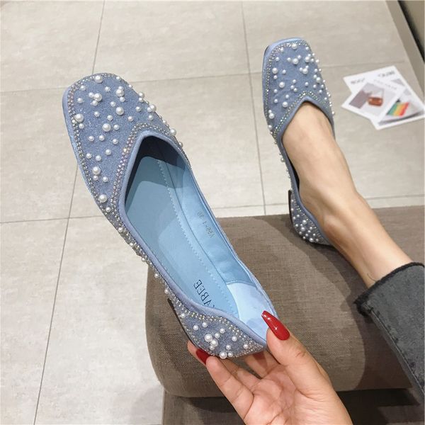 2020 spring and summer new wild square head shallow mouth gentle wind fairy shoes fashion flat bridesmaid shoes, Black
2020 spring and summer new wild square head shallow mouth gentle wind fairy shoes fashion flat bridesmaid shoes, Black