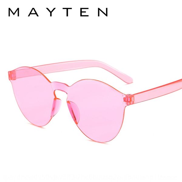 frameless conjoined jelly transparent sun candy color sun integrated sunglasses ocean piece men's and women's sunglasses glasses, White;black
frameless conjoined jelly transparent sun candy color sun integrated sunglasses ocean piece men's and women's sunglasses glasses, White;black