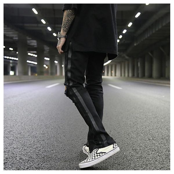 destroyed retro denim v2 skinny slim fit mens holes style cotton denim ripped classic wash to do old damage ripped jeans striped t200410, Black
destroyed retro denim v2 skinny slim fit mens holes style cotton denim ripped classic wash to do old damage ripped jeans striped t200410, Black