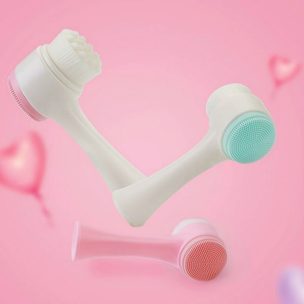 face cleansing brushes manual double sided rubber silicone microfiber brushes deep skin cleaning facial massage tools
face cleansing brushes manual double sided rubber silicone microfiber brushes deep skin cleaning facial massage tools
