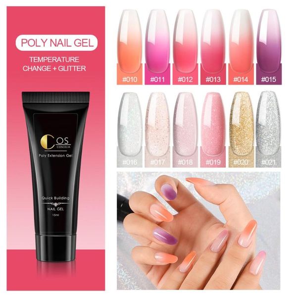 coscelia 1pc for nail extension gel nail polish for art manicure quick building builder hard jelly poly, Red;pink
coscelia 1pc for nail extension gel nail polish for art manicure quick building builder hard jelly poly, Red;pink
