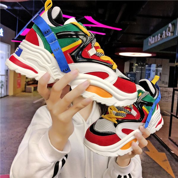 new platform women running shoes 2020 ins trends woman sneakers height increasing sports shoes black red light chaussures femme
new platform women running shoes 2020 ins trends woman sneakers height increasing sports shoes black red light chaussures femme