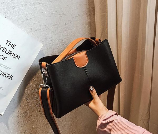 new women's bag fashion color contrast women's handbag versatile single shoulder messenger bag wholesale
new women's bag fashion color contrast women's handbag versatile single shoulder messenger bag wholesale