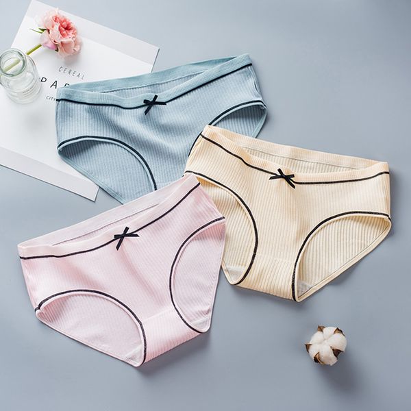 women's panties breathable mid-waist cotton ladies briefs girls seamless bow women underwear striped elastic lw01, Black;pink
women's panties breathable mid-waist cotton ladies briefs girls seamless bow women underwear striped elastic lw01, Black;pink