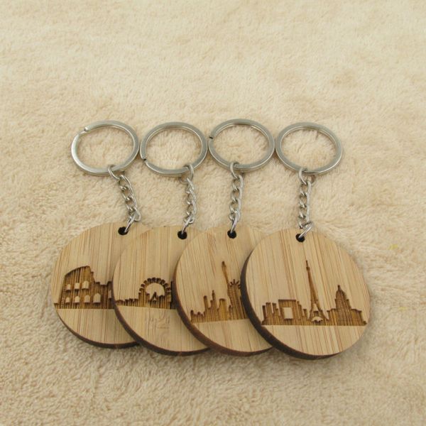 fashion city skyline keychain wooden keyring paris london rome keyring new home gift, Silver
fashion city skyline keychain wooden keyring paris london rome keyring new home gift, Silver